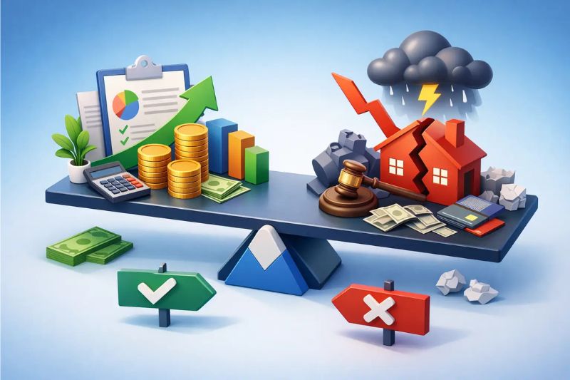 Consolidation ou faillite personnelle, que choisir?